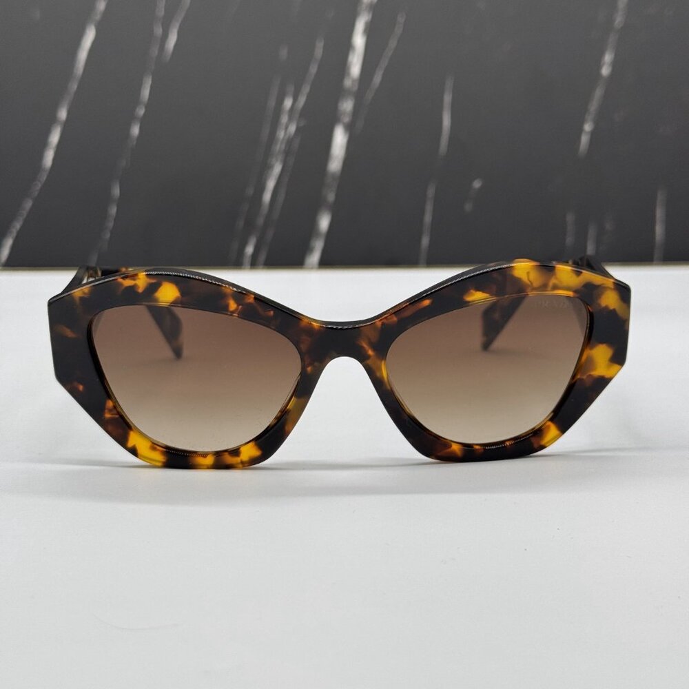 NEW PR07YS VAU6S1 PRADA HONEY HAVANA WOMEN PRADA SUNGLASSES SPR 07Y - Picture 5 of 13
